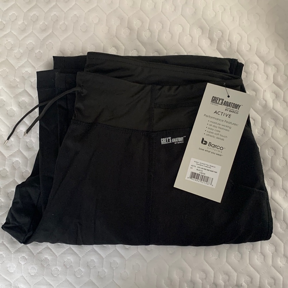 Black Grey’s Anatomy by Barco scrub pants
